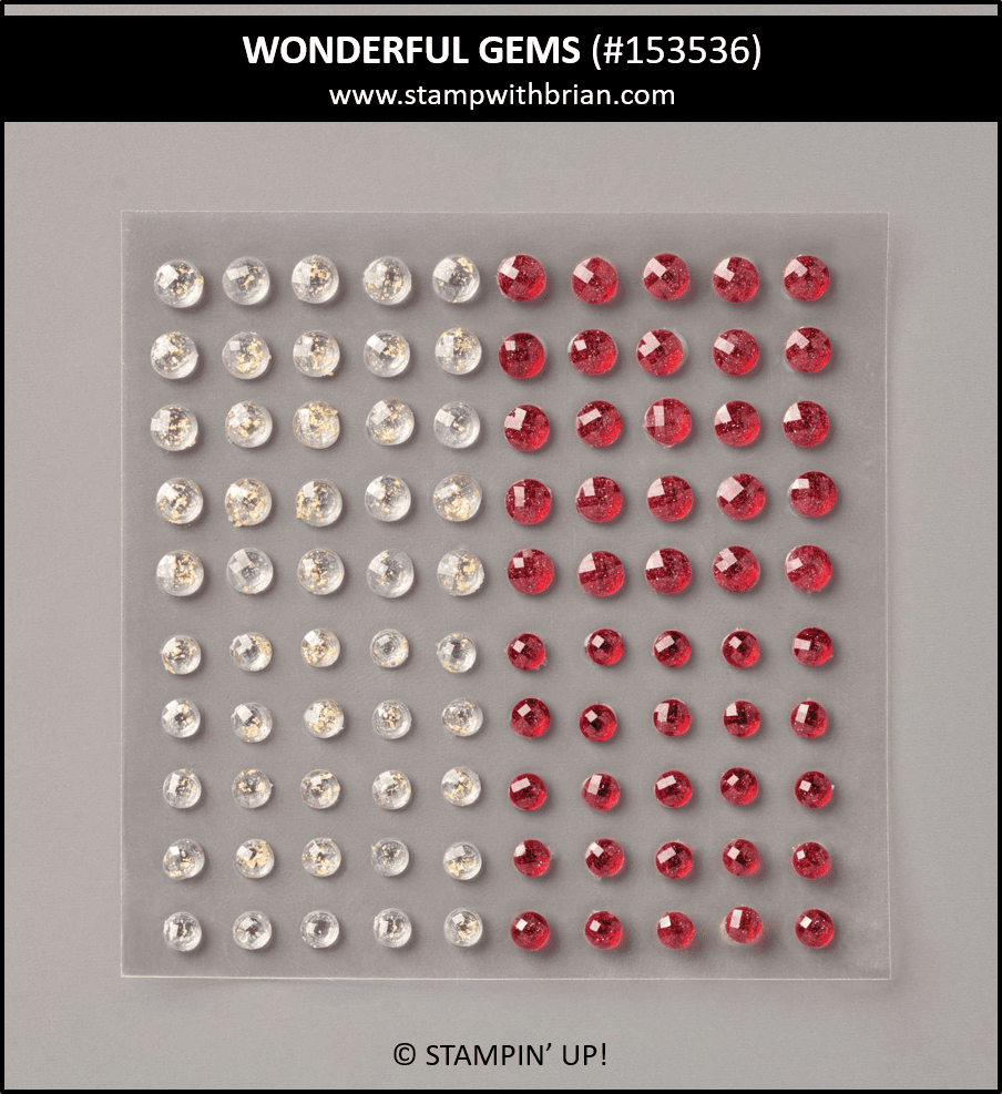 Wonderful Gems, Stampin Up!, 153536