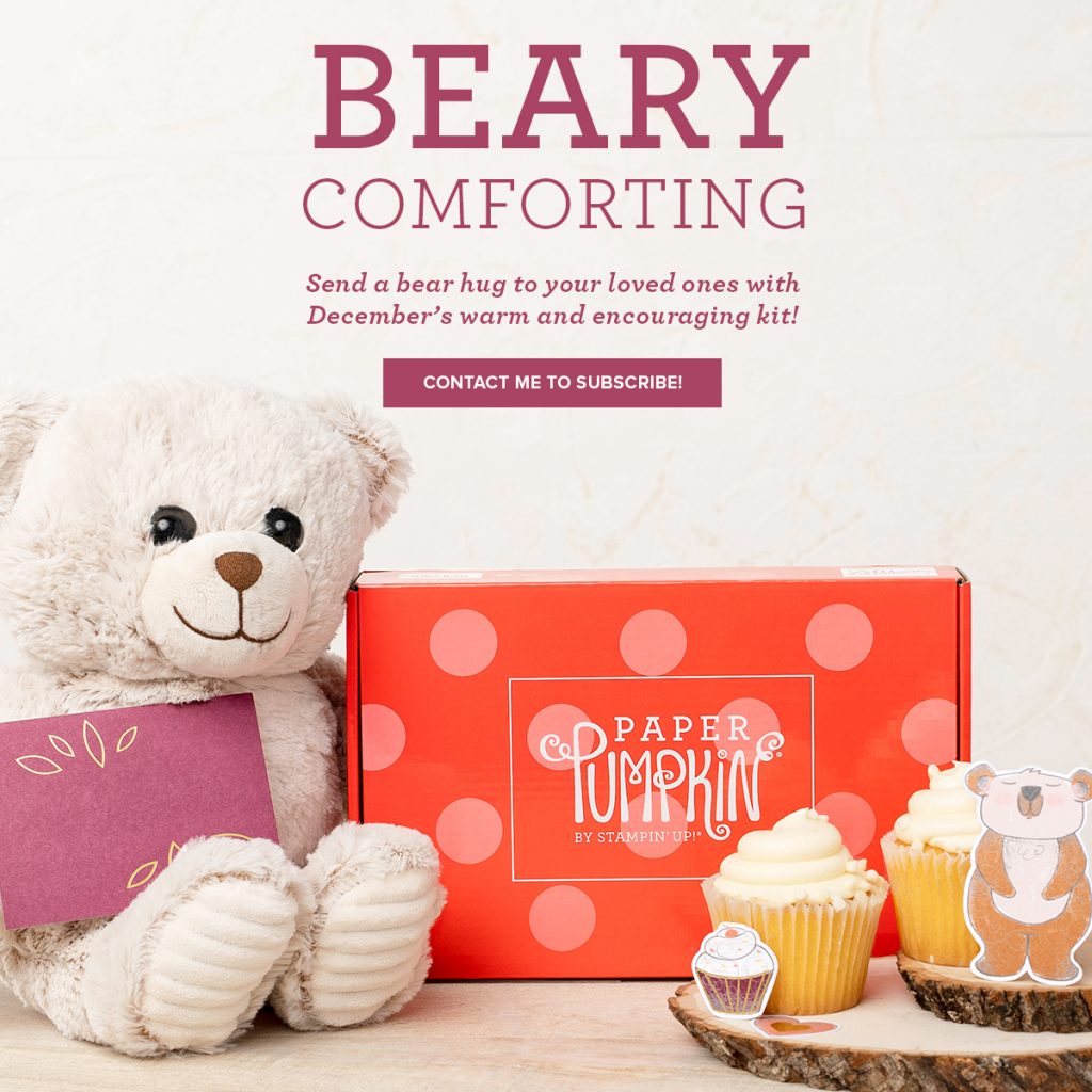 Beary Comforting Paper Pumpkin, Brian King
