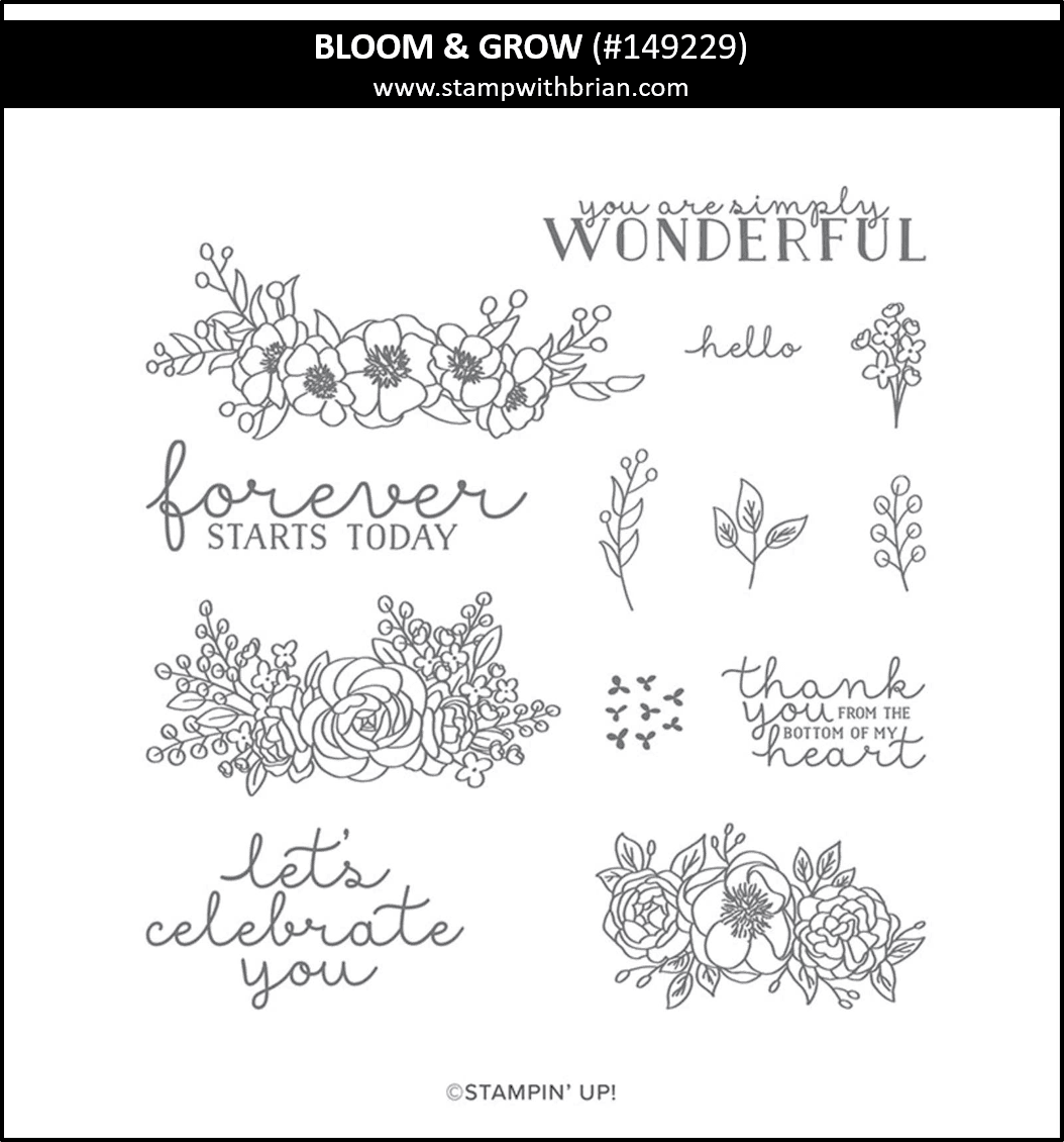 Bloom & Grow, Stampin Up! 149229