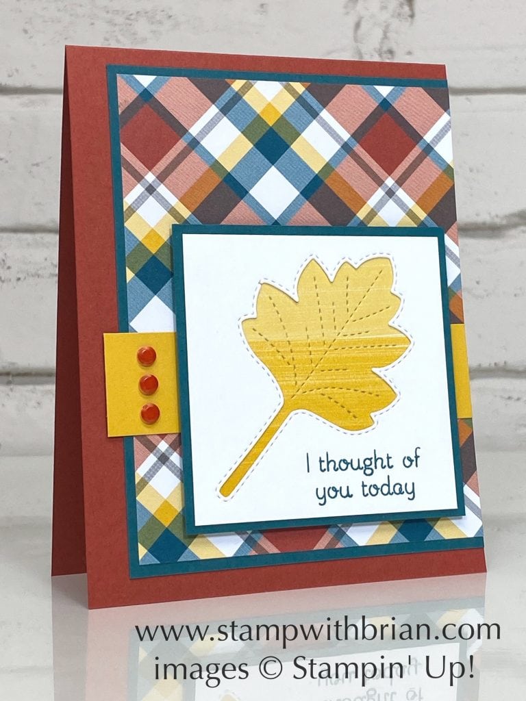 Love of Leaves Bundle, Stampin Up!, Brian King