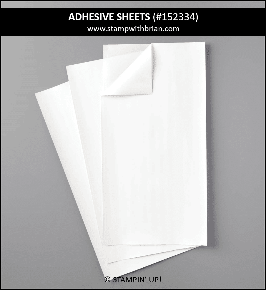 Adhesive Sheets, Stampin Up! 152334