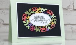 Best Year, Flowering Vine Dies, Stampin Up!, Brian King