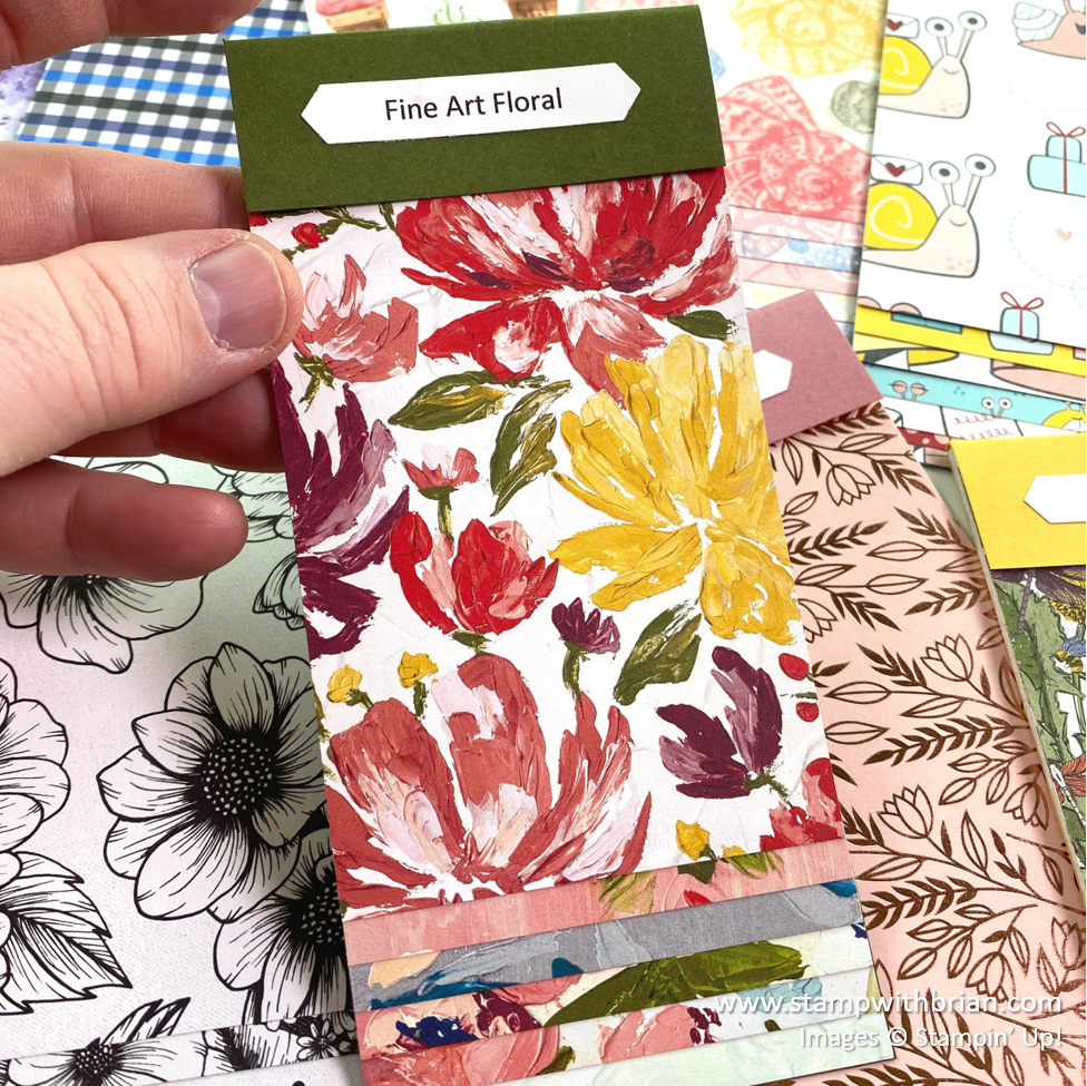 Jan-Jun 2021 Designer Series Paper Swatchbooks, Stampin Up!, Brian King Jan-Jun 2021 Designer Series Paper Swatchbooks, Stampin Up!, Brian King