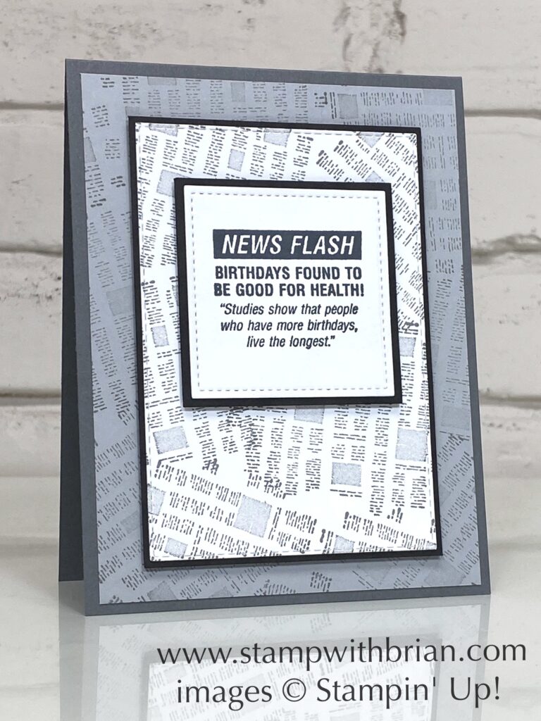 Approaching Perfection, Wrapped Bouquet, Stampin Up!, Brian King, birthday card Approaching Perfection, Wrapped Bouquet, Stampin Up!, Brian King, birthday card