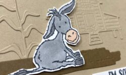 Darling Donkeys, Punch Party, Back on Your Feet, Stampin' Up!, Brian King