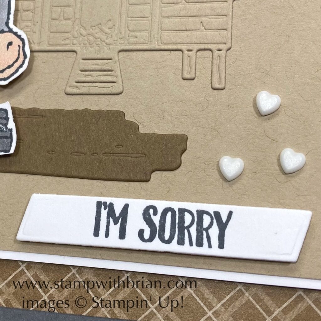 Darling Donkeys, Punch Party, Back on Your Feet, Stampin' Up!, Brian King Darling Donkeys, Punch Party, Back on Your Feet, Stampin' Up!, Brian King