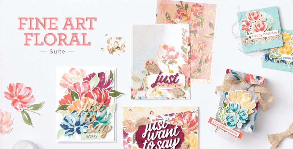 Fine Art Floral Suite, Stampin Up!, Brian King Fine Art Floral Suite, Stampin Up!, Brian King
