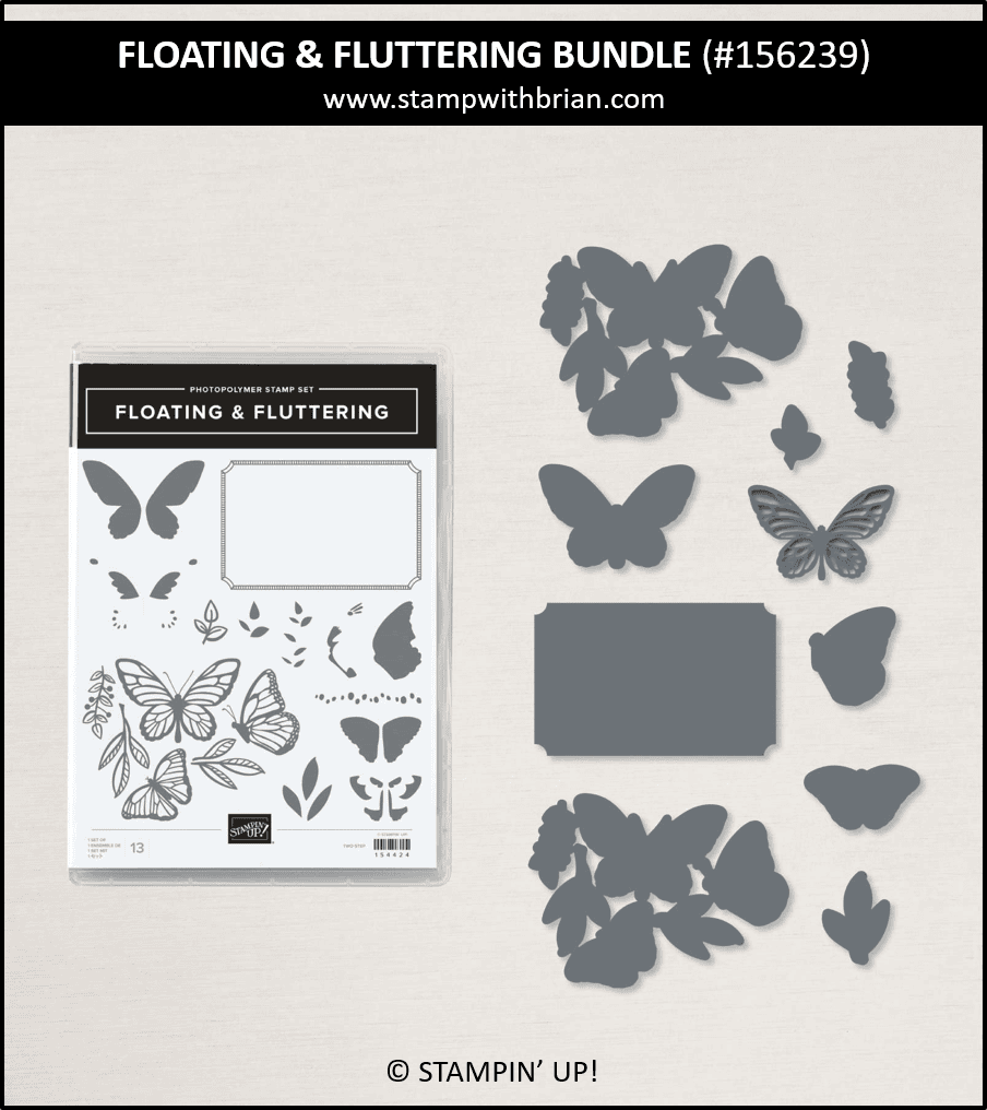 Floating & Fluttering Bundle, Stampin Up!, 156239