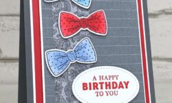 Handomely Suited Bundle, Stampin Up!, Brian King, masculine birthday card
