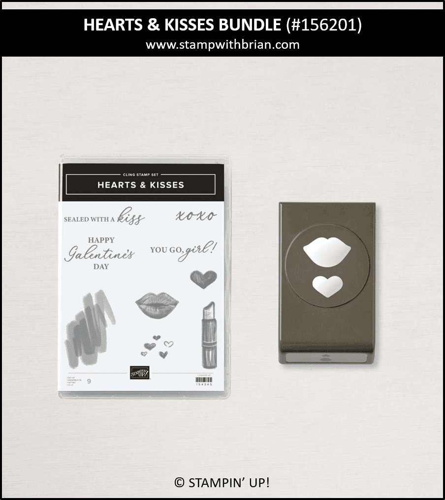 Hearts and Kisses Bundle, Stampin Up!, 156201