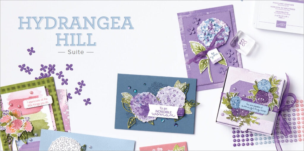 Hydrangea Hill Suite, Stampin Up!, Brian King Hydrangea Hill Suite, Stampin Up!, Brian King