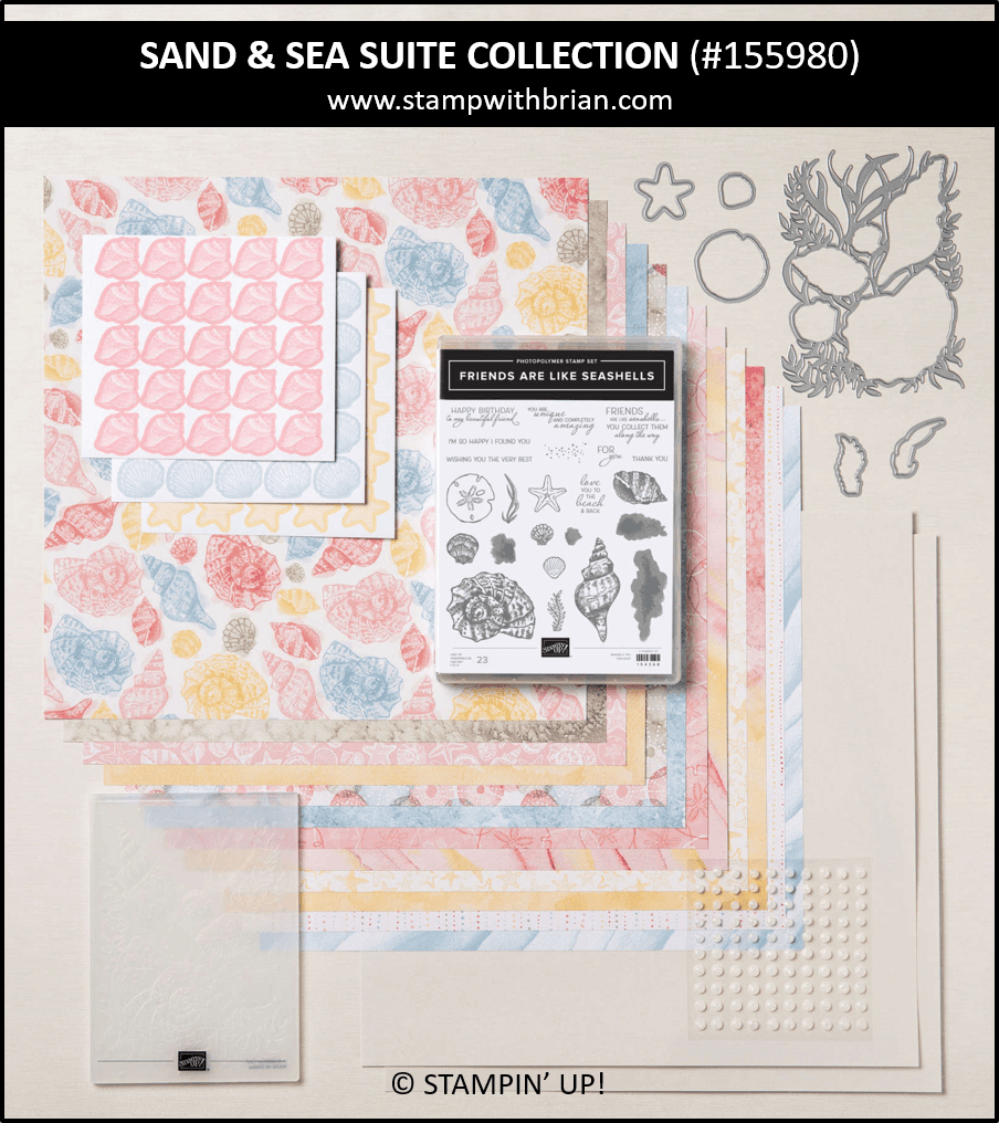 Sand and Sea Suite Collection, Stampin Up! 155980 Sand and Sea Suite Collection, Stampin Up! 155980