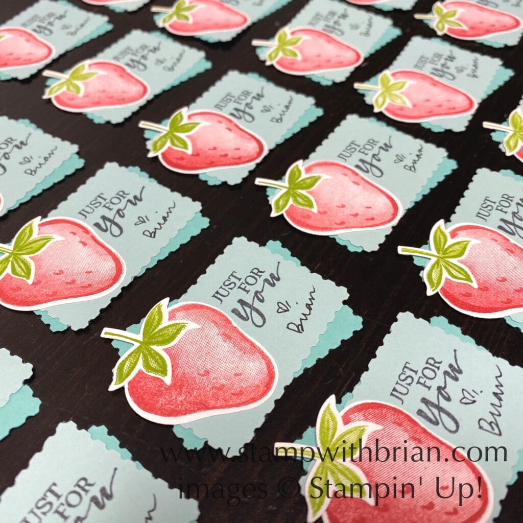 Sweet Strawberry, Stampin Up!, Brian King Sweet Strawberry, Stampin Up!, Brian King