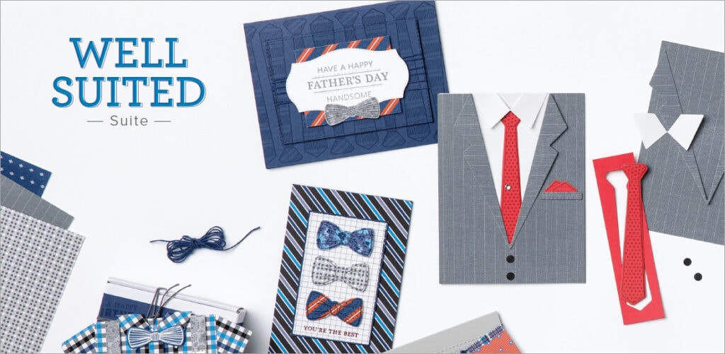 Well Suited Suite, Stampin Up!, Brian King