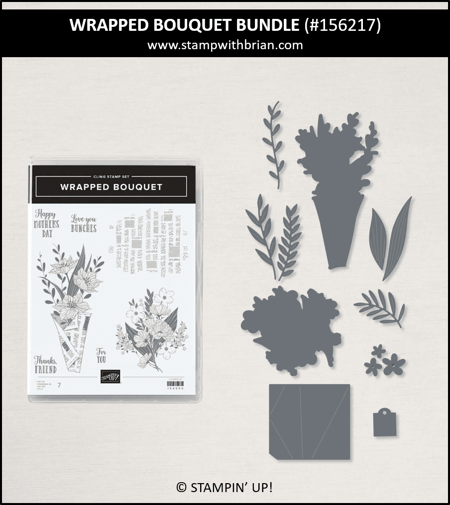 Wrapped Bouquet Bundle, Stampin Up!, 156217 Wrapped Bouquet Bundle, Stampin Up!, 156217