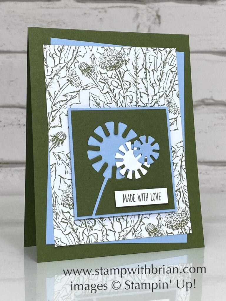 Garden Wishes Bundle, Dandy Wishes Dies, Stampin Up!, Brian King Garden Wishes Bundle, Dandy Wishes Dies, Stampin Up!, Brian King