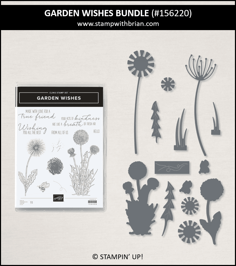 Garden Wishes Bundle, Stampin Up! 156220