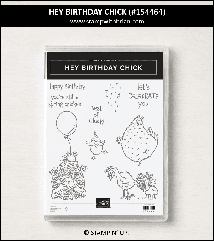 Hey Birthday Chick, Stampin Up! 154464 Hey Birthday Chick, Stampin Up! 154464