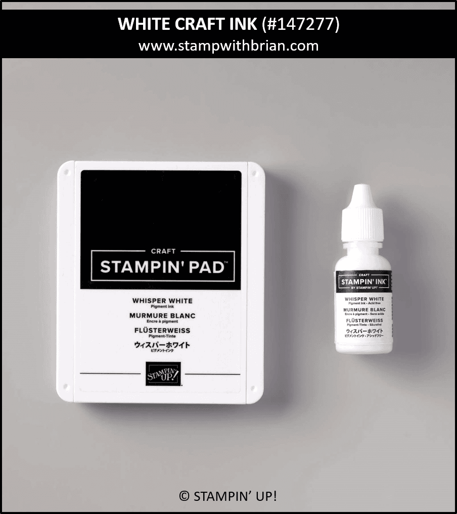 White Craft Ink, Stampin Up!, 147277