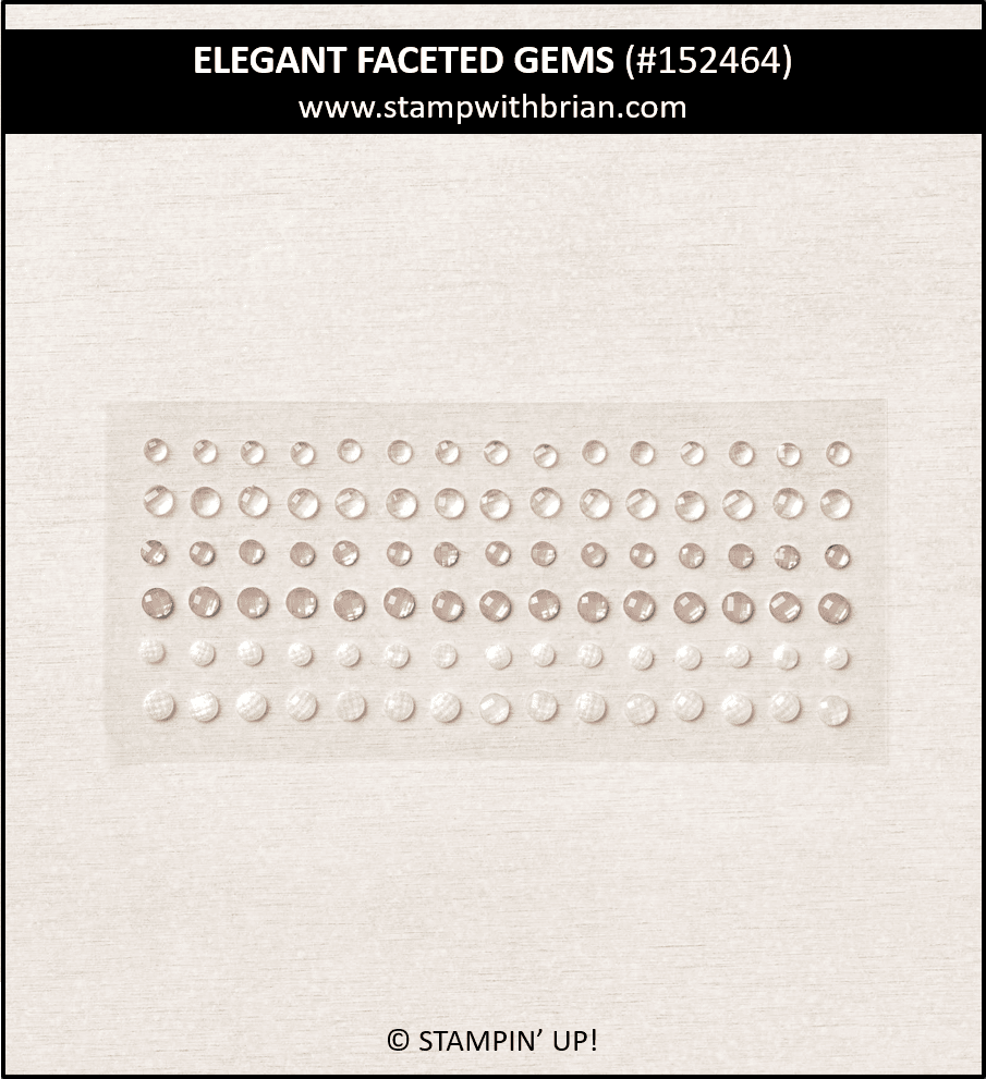 Elegant Faceted Gems, Stampin Up!, 152464