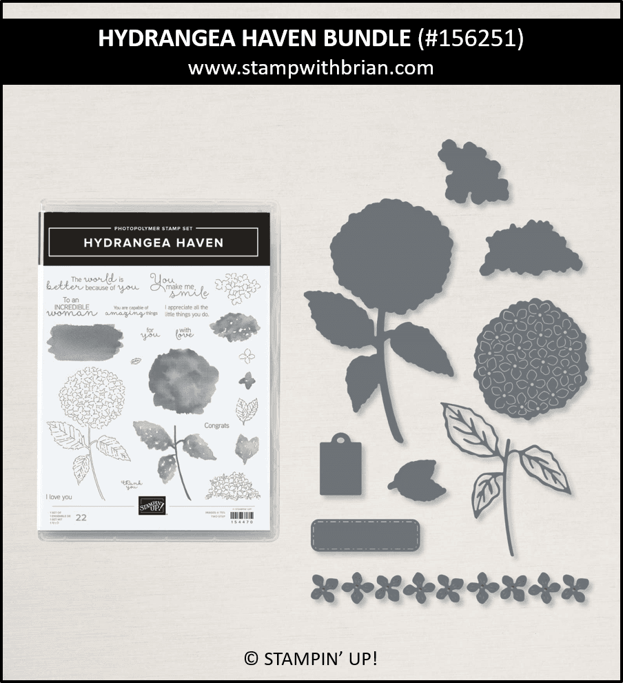 Hydrangea Haven Bundle, Stampin Up! 156251