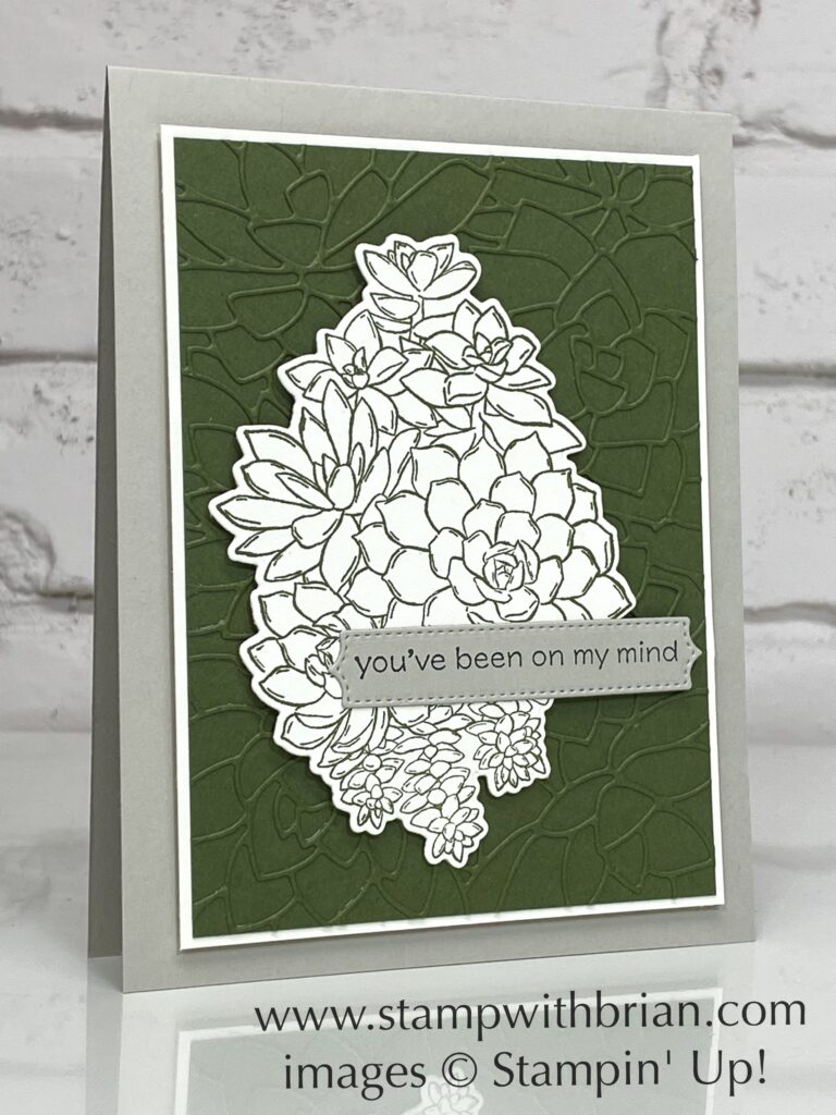 Simply Succulents Bundle, Stampin Up!, Brian King Simply Succulents Bundle, Stampin Up!, Brian King