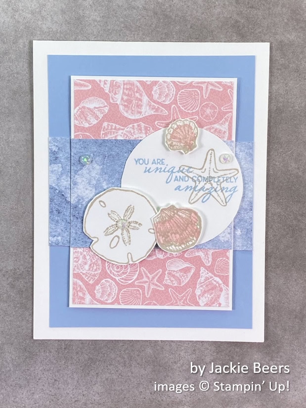 by Jackie Beers, Stampin Up!, swap card by Jackie Beers, Stampin Up!, swap card