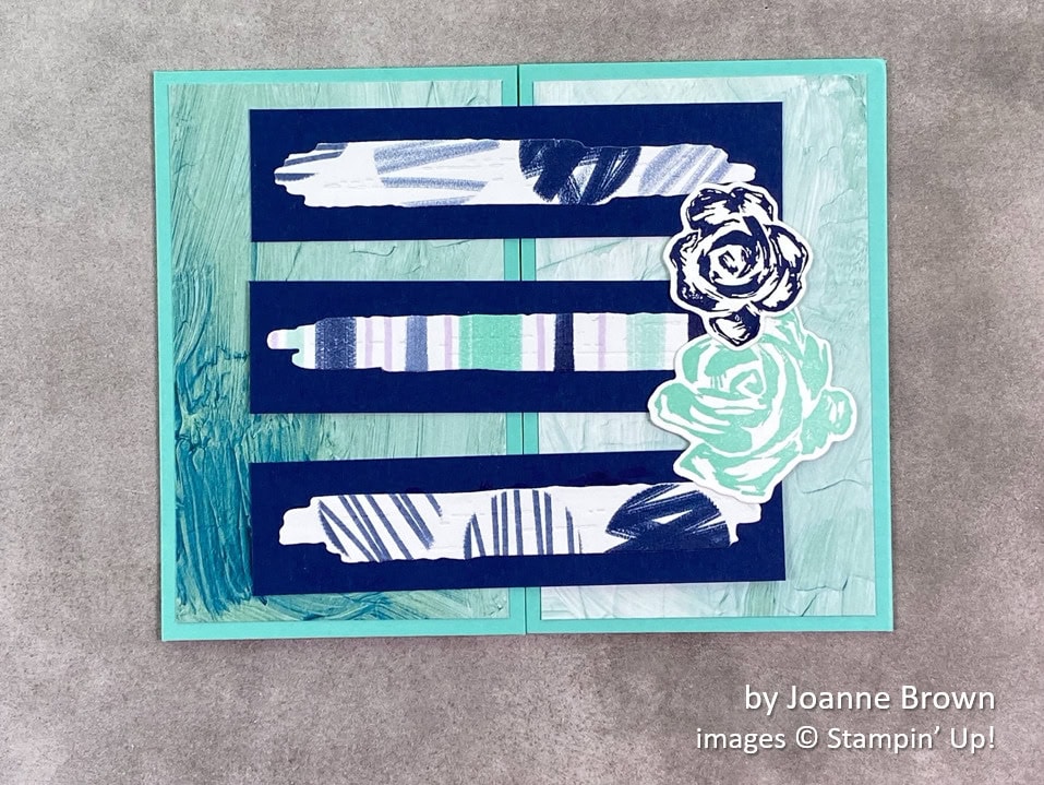 by Joanne Brown, Stampin Up!, swap card 1 by Joanne Brown, Stampin Up!, swap card 1