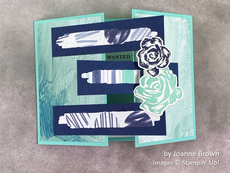 by Joanne Brown, Stampin Up!, swap card 2 by Joanne Brown, Stampin Up!, swap card 2