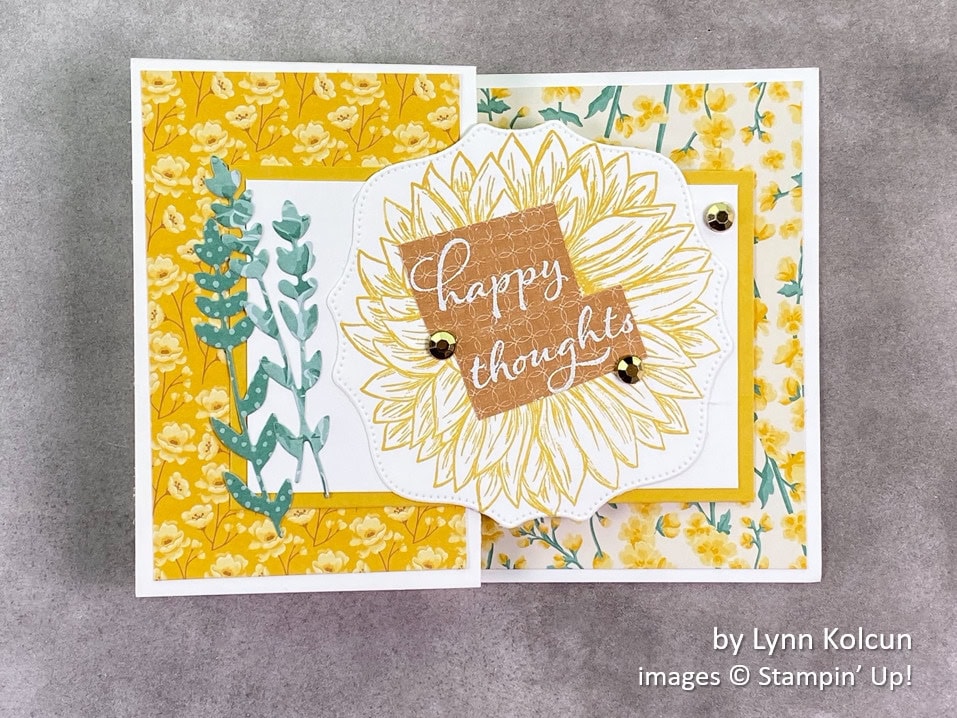 by Lynn Kolcun, Stampin Up!, swap card 1 by Lynn Kolcun, Stampin Up!, swap card 1