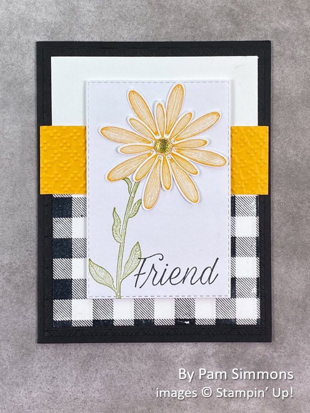 by Pam Simmons, Stampin Up!, swap card by Pam Simmons, Stampin Up!, swap card