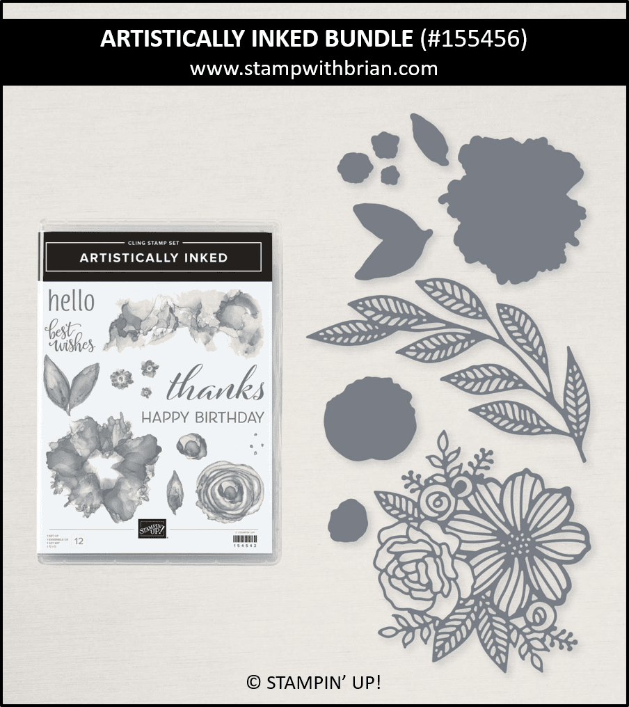 Artistically Inked Bundle, Stampin Up! 155456