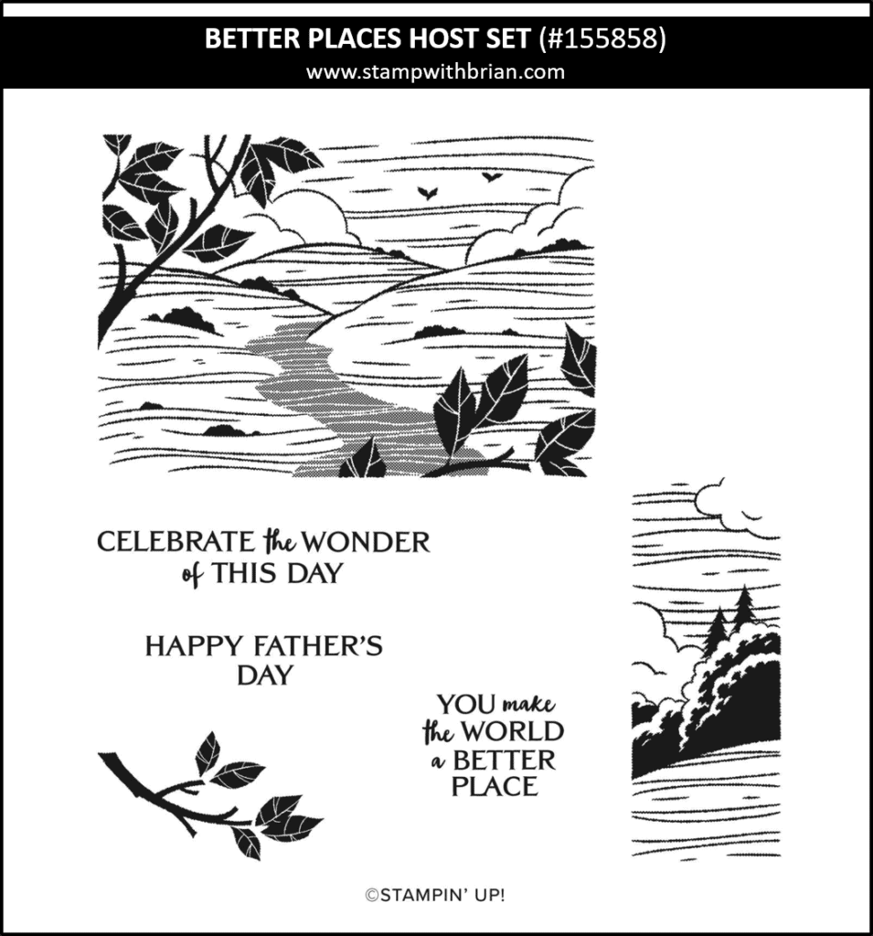 Better Places host set, Stampin Up!, 155858