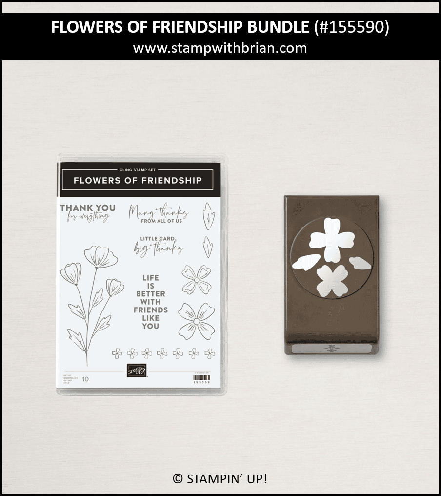 Flowers of Friendship Bundle, Stampin Up!, 155590