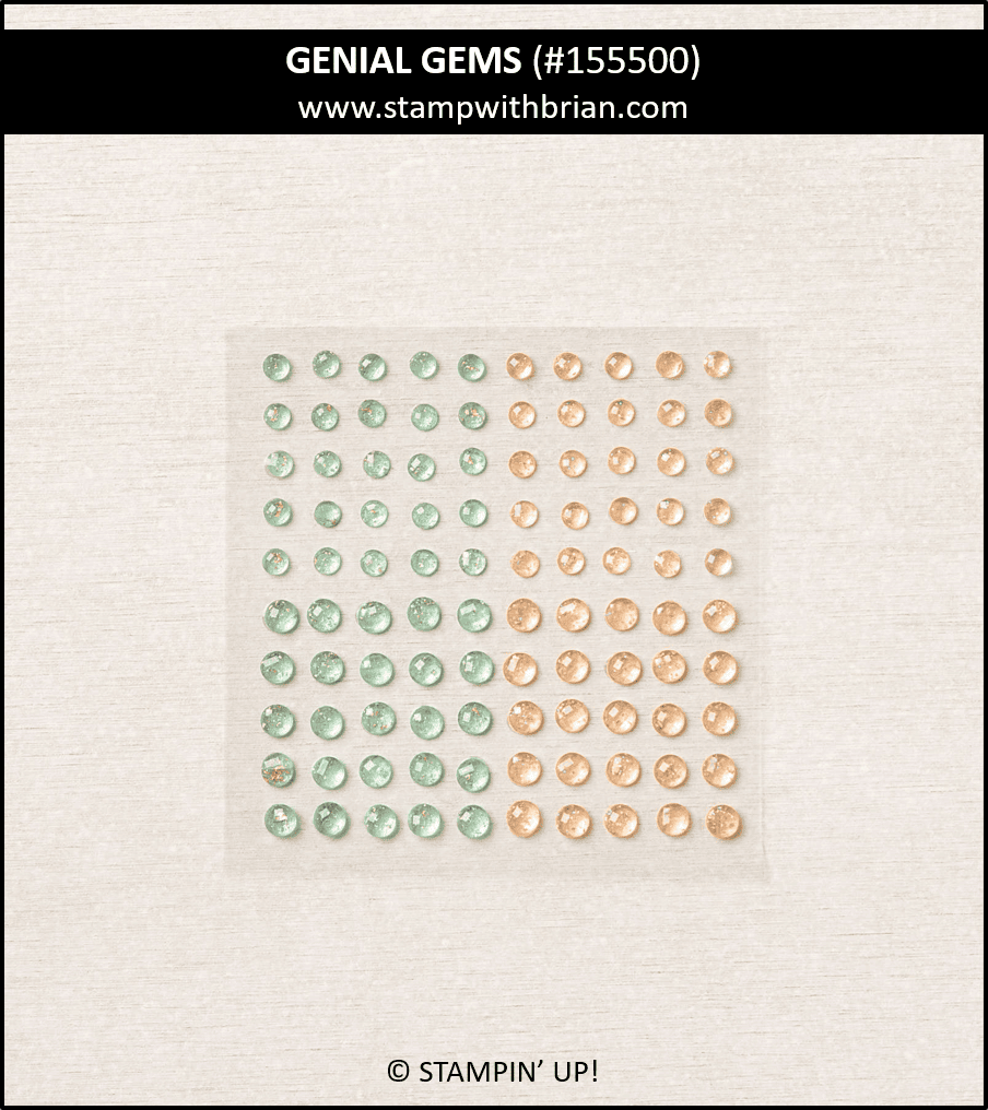 Genial Gems, Stampin Up! 155500