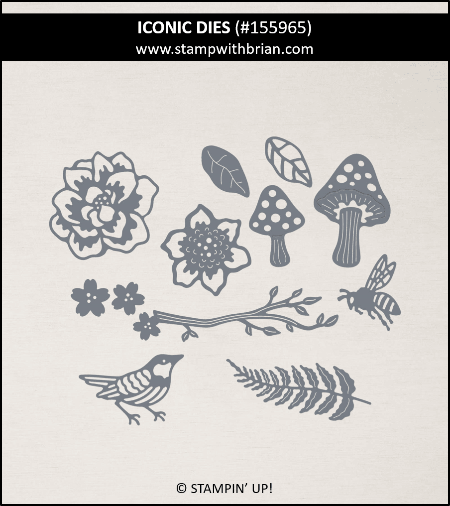 Iconic Dies, Stampin Up! 155965