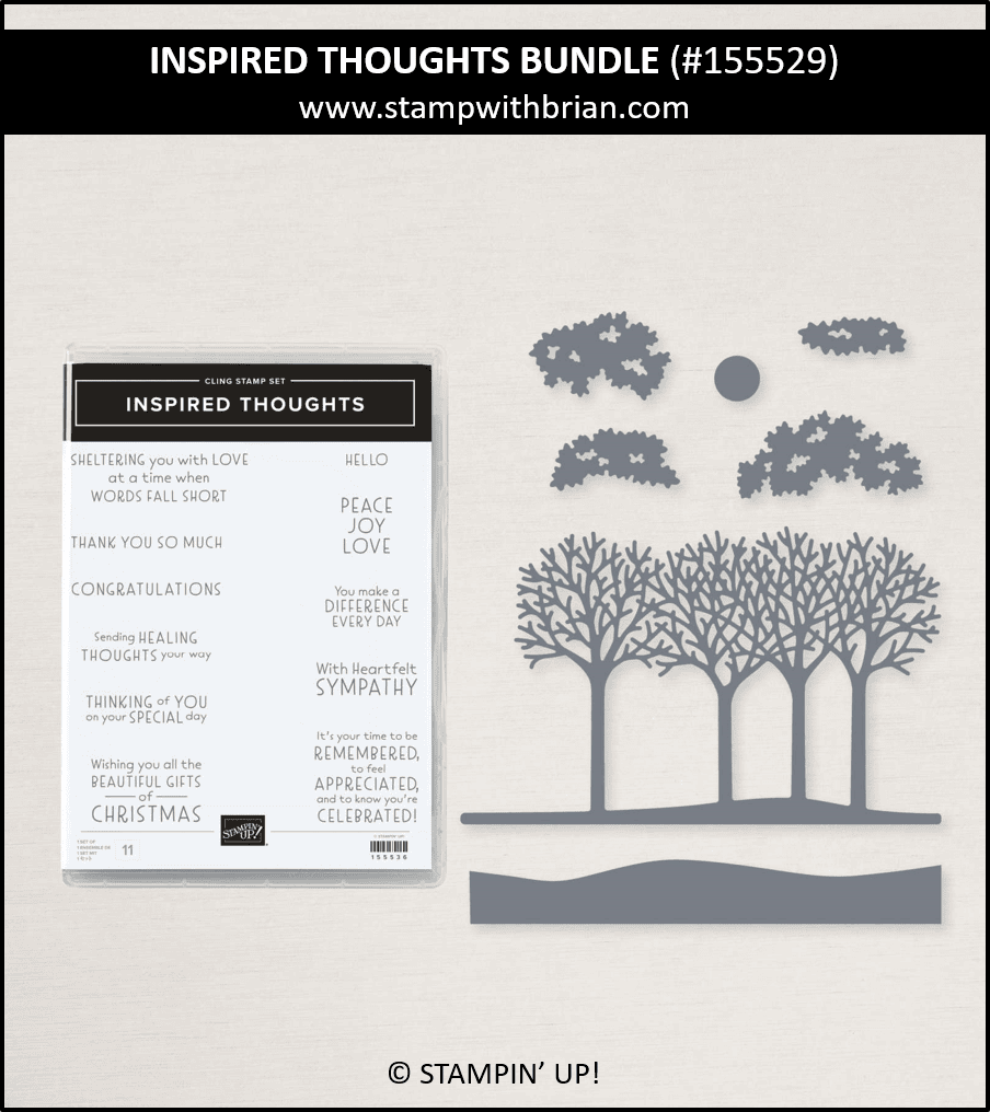 Inspired Thoughts Bundle, Stampin Up!, 155529