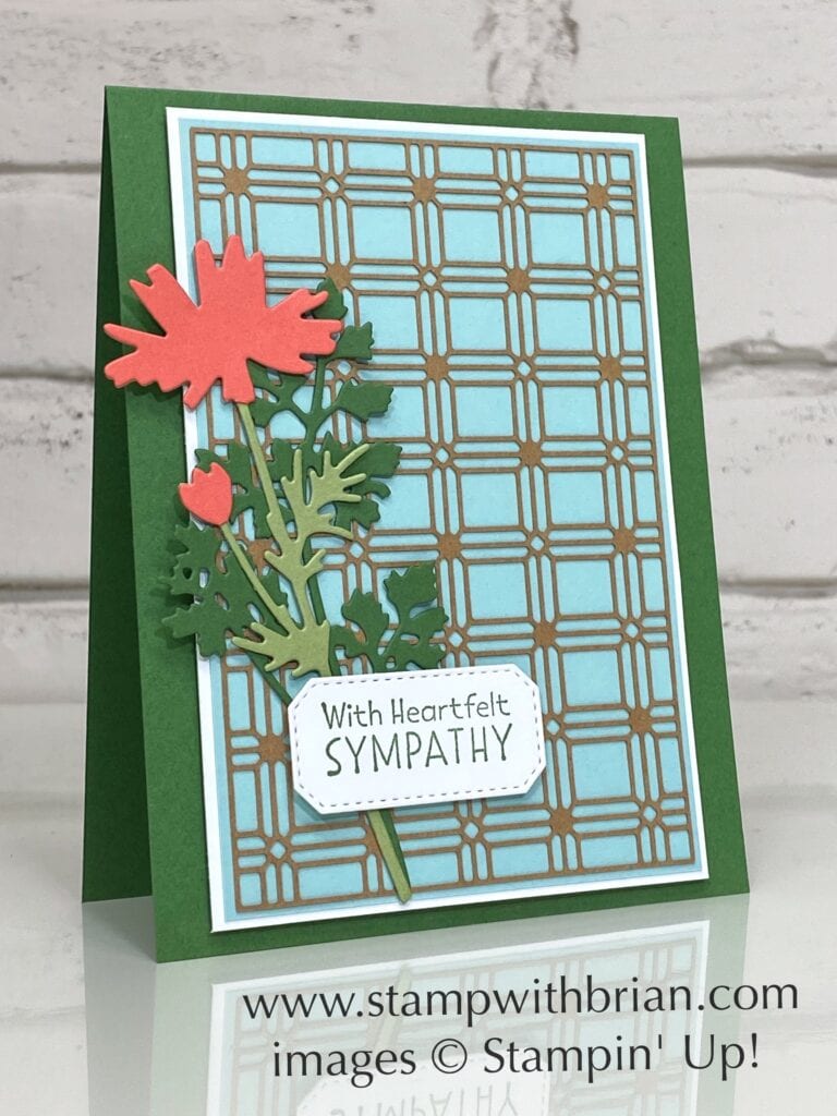 Inspiring Thoughts, Meadow Dies, Paper Lattice, Stampin Up!, Brian King Inspiring Thoughts, Meadow Dies, Paper Lattice, Stampin Up!, Brian King