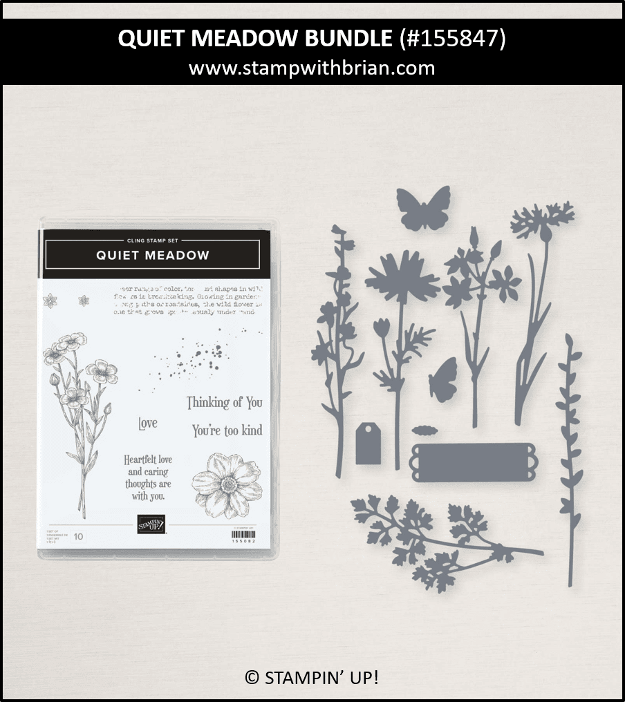 Quiet Meadow Bundle, Stampin Up! 155847