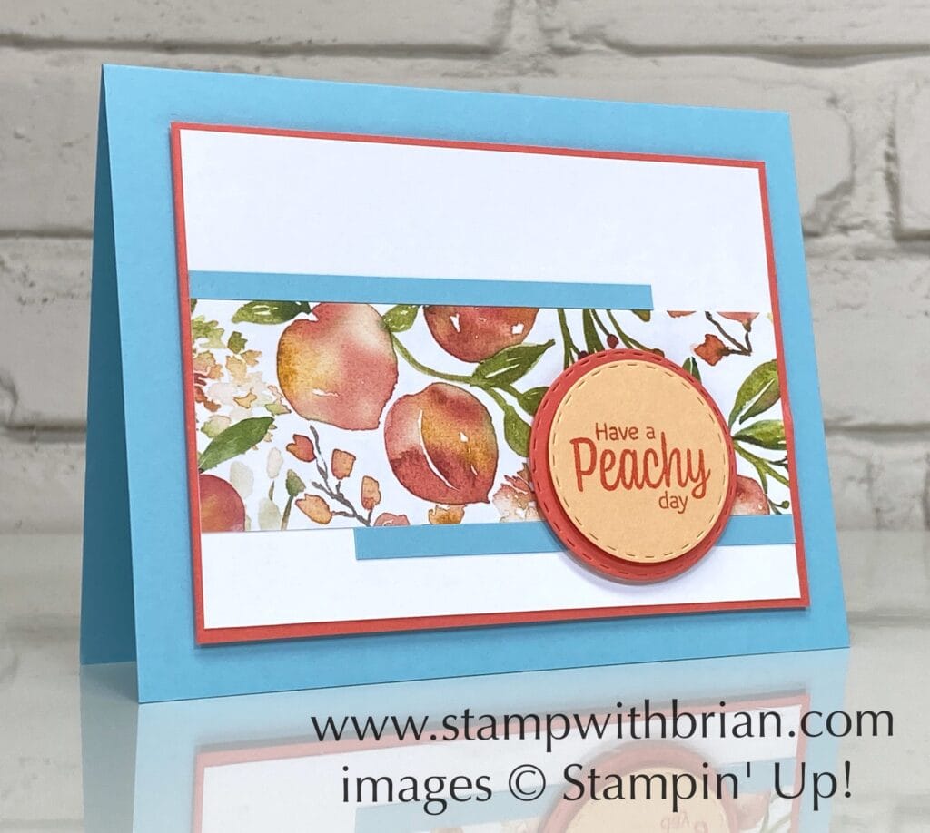 Sweet as a Peach Bundle, Stampin Up! Brian King Sweet as a Peach Bundle, Stampin Up! Brian King