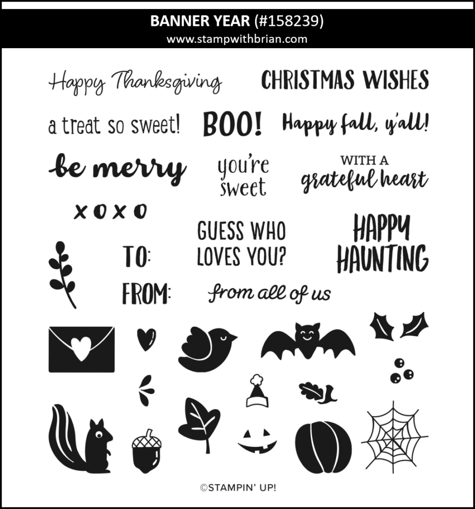 Banner Year, Stampin Up!, 158239