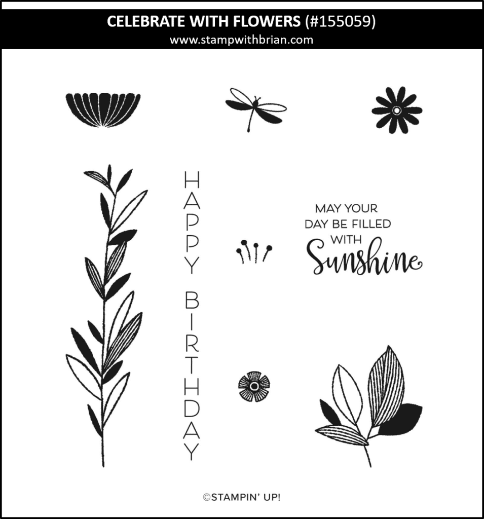 Celebrate with Flowers, Stampin Up! 155059