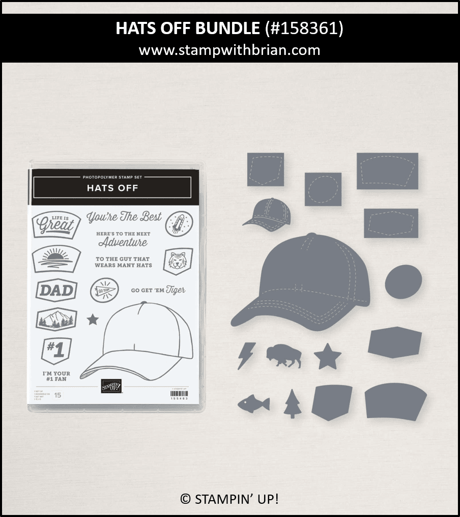 Hats Off Bundle, Stampin Up!, 158361