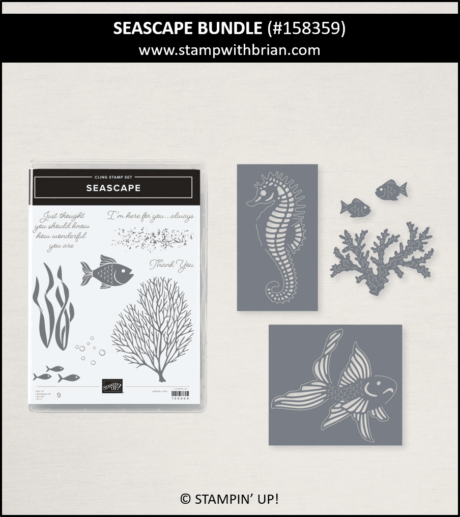 Seascape Bundle, Stampin Up! 158359