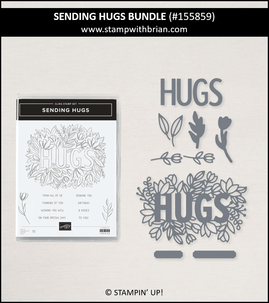 Sending Hugs Bundle, Stampin Up! 155859