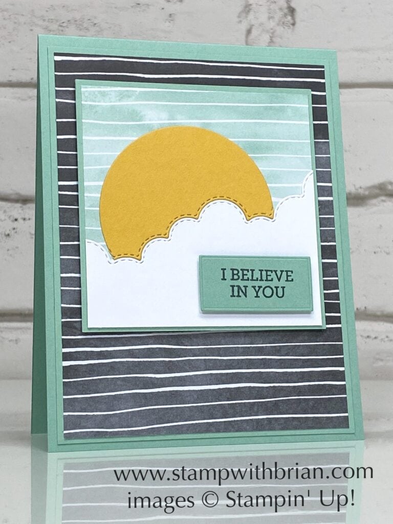Beauty of Friendship, Beautifully Penned Designer Series Paper, Basic Borders Dies, Brian King