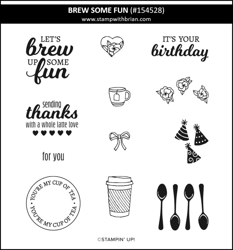 Brew Some Fun, Stampin Up!, 154528