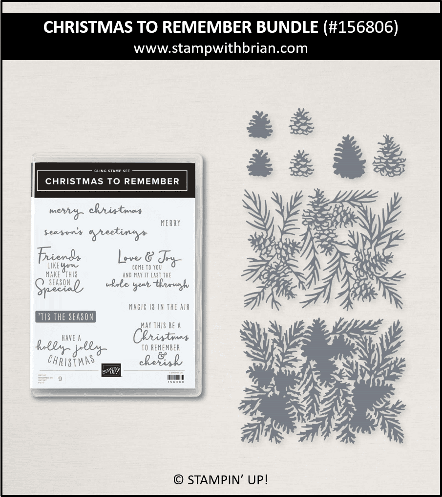 Christmas to Remember Bundle, Stampin Up!, 156806 Christmas to Remember Bundle, Stampin Up!, 156806
