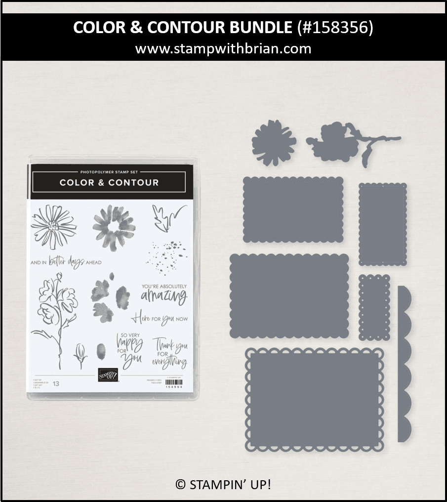 Color & Contour Bundle, Stampin Up!, 158356