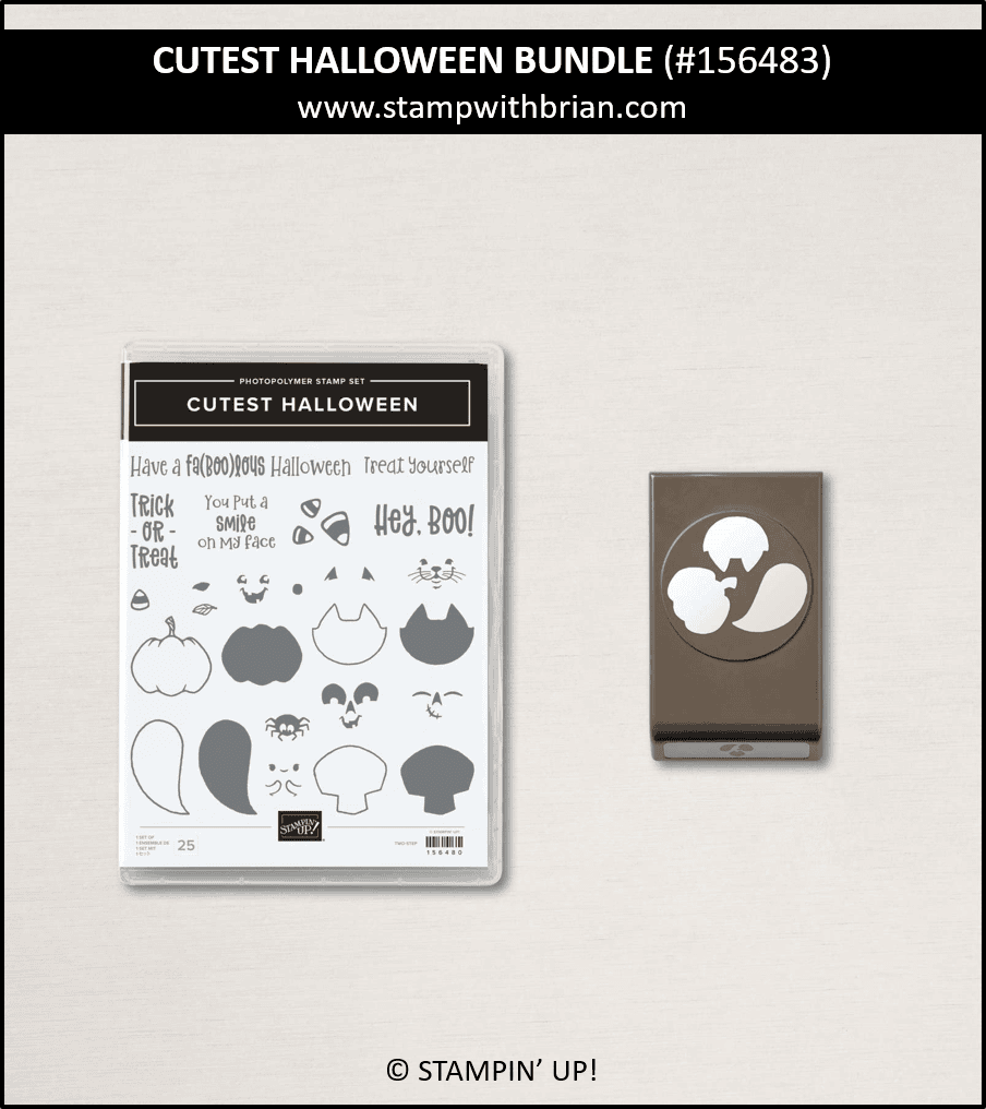 Cutest Halloween Bundle, Stampin Up! 156483